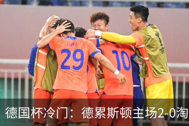 德国杯冷门：德累斯顿主场2-0淘汰沙尔克